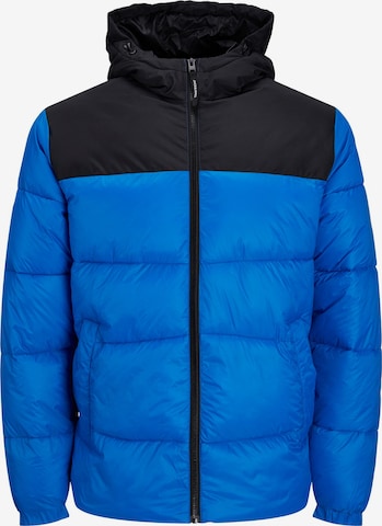 JACK & JONES Winter jacket 'Chili' in Blue: front