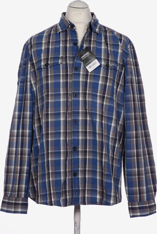 s.Oliver Button Up Shirt in XL in Blue: front