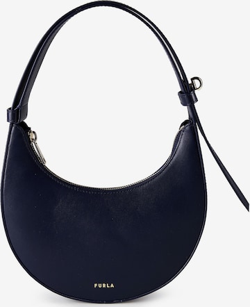 FURLA Schultertasche 'Delizia' in Blau: Vorderseite