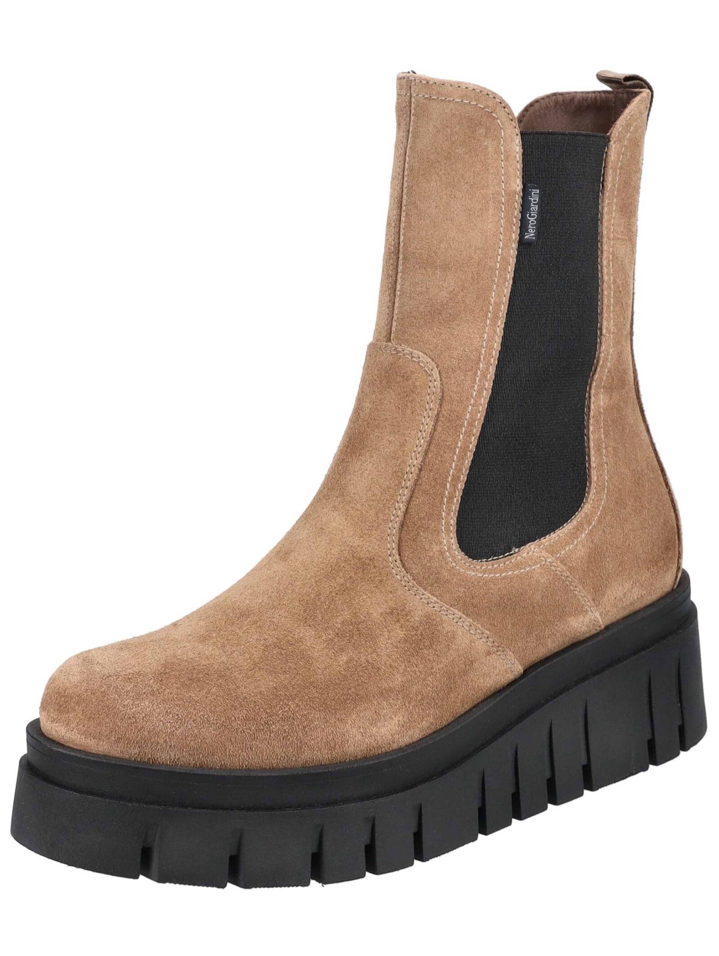 Bottines Nero Giardini en marron : devant