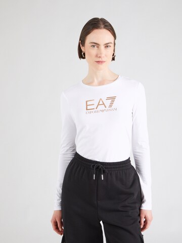 EA7 Emporio Armani Shirt in Weiß: predná strana