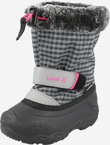 Kamik حذاء للثلج بـ رمادي: الأمام
