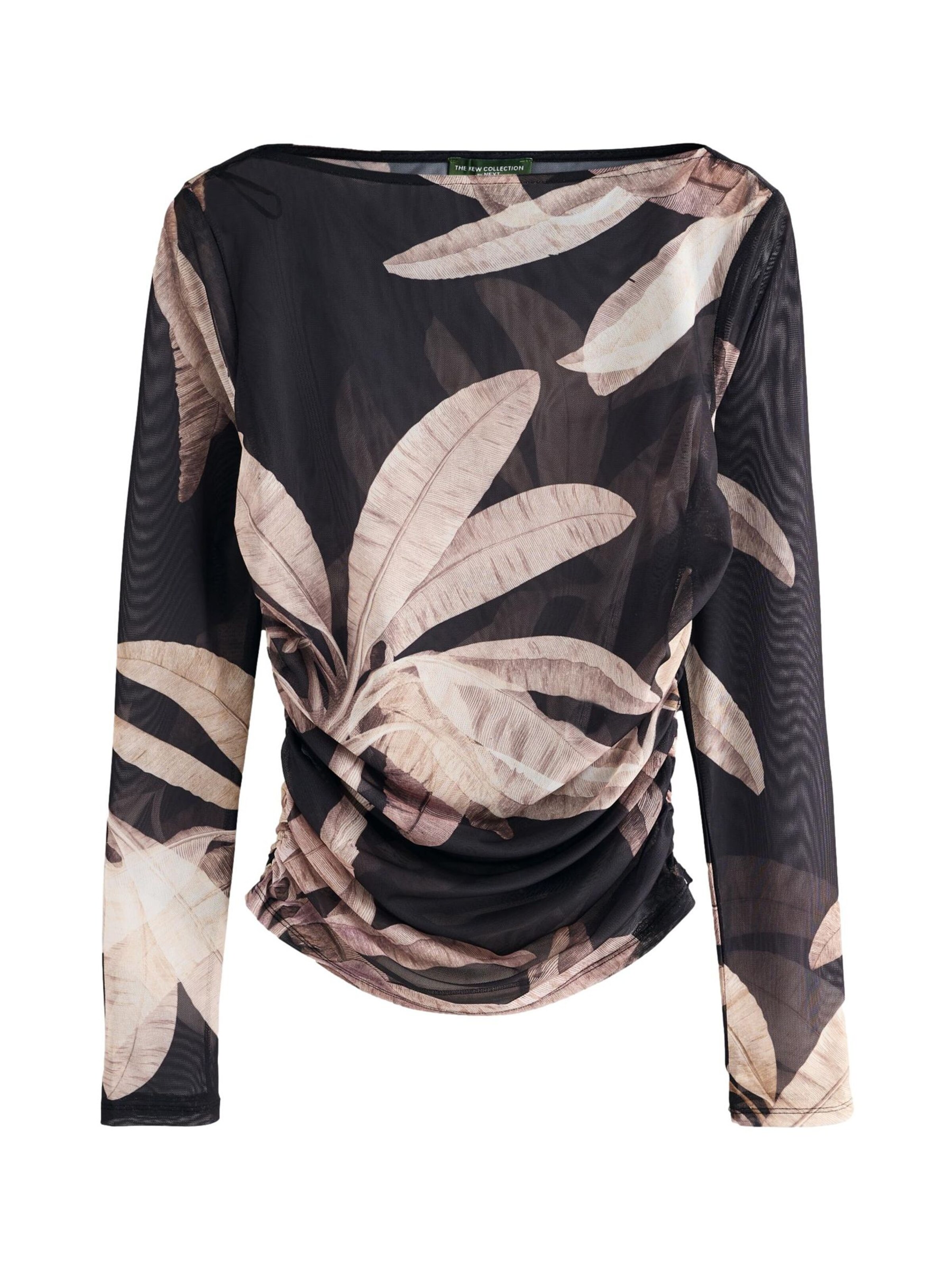 Next Tričko - Čierna: predná strana