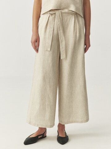Wide leg Pantaloni 'Zami 2' di TATUUM in beige: frontale