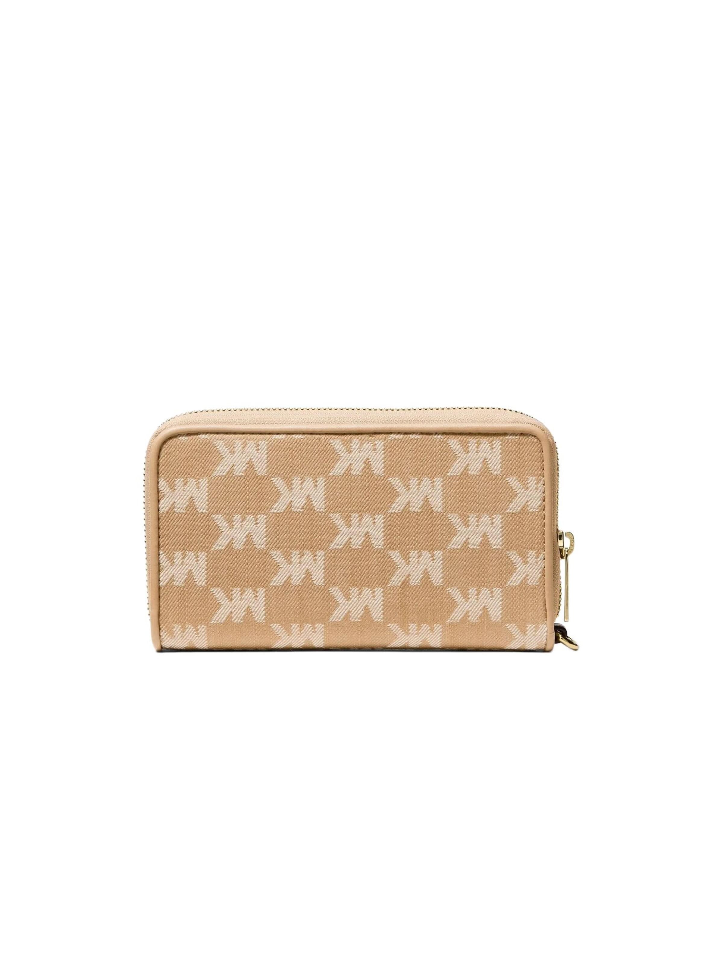 Michael Kors Wallet 'Lg Flat Mf Phn Case' in Beige