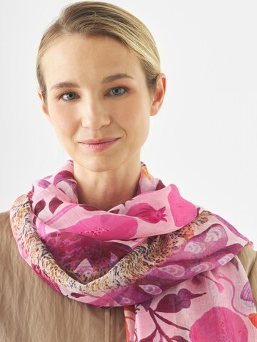 Écharpe CODELLO en rose