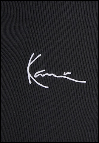 Karl KaniFlared/zvonoliki kroj Hlače - crna boja
