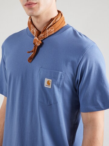 Carhartt WIP Тениска в синьо