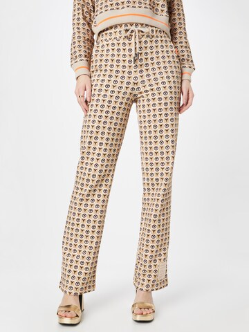 Regular Pantalon Carlo Colucci en beige : devant