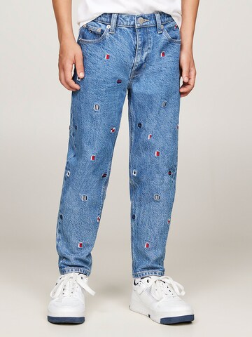 Regular Jeans de la TOMMY HILFIGER pe albastru: față