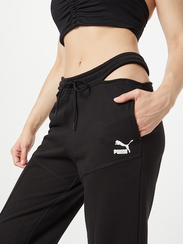 Tapered Pantaloni 'Dare To' di PUMA in nero