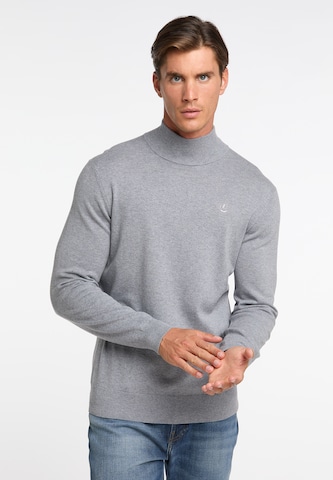 DreiMaster Klassik Pullover in Grau: predná strana