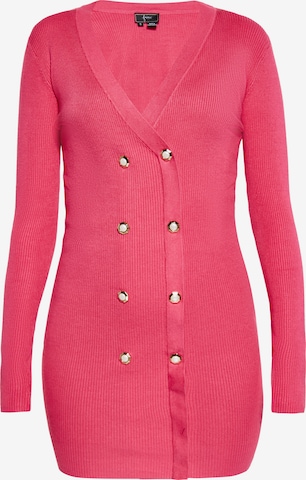 Robe faina en rose : devant