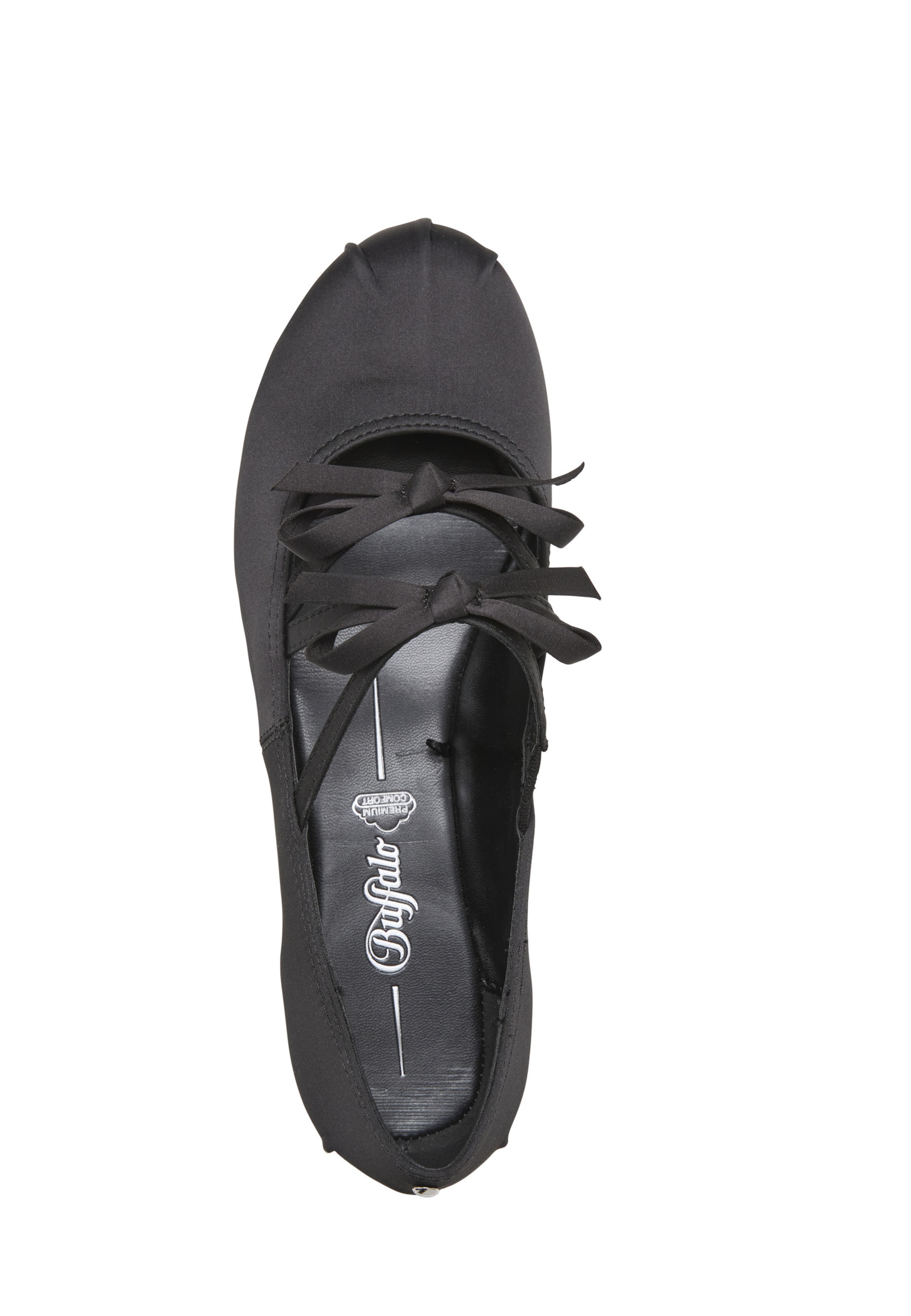 BUFFALO - Sabrina com tiras em preto