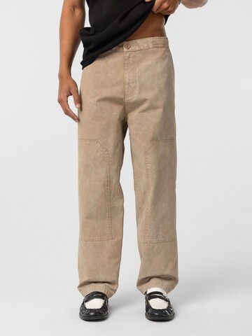 Regular Pantaloni 'Terkel' de la Dandalo pe bej: față
