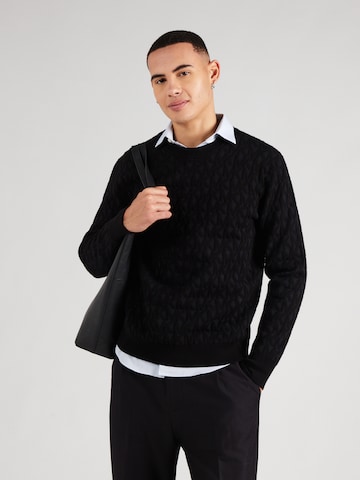 Michael Kors - Jersey en negro: frente