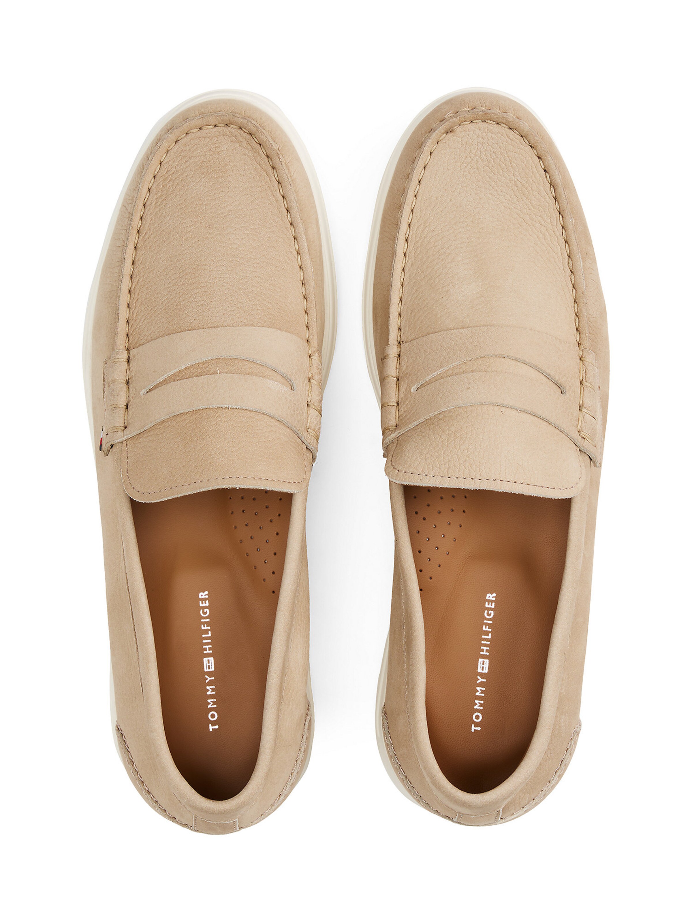 TOMMY HILFIGER Slipper in Beige