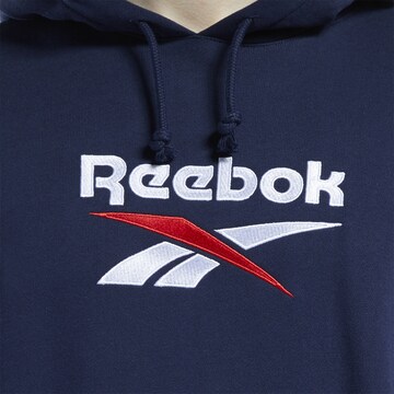 Reebok Sweatshirt 'Vector' in Blau