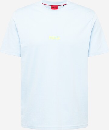 T-Shirt 'Dindion' HUGO en bleu : devant