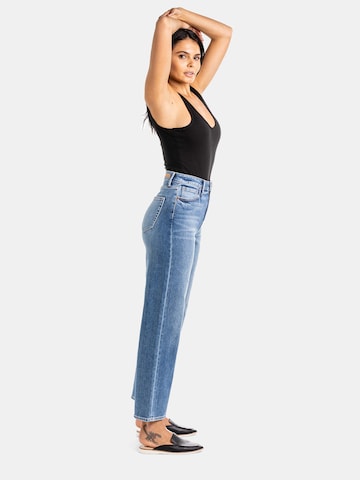 Articles of Society Wide leg Jeans 'Midtown' in Blauw