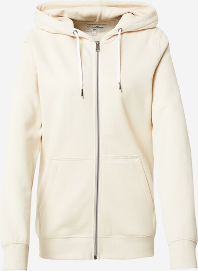 TOM TAILOR DENIM Sweatjacka i beige, Produktvy