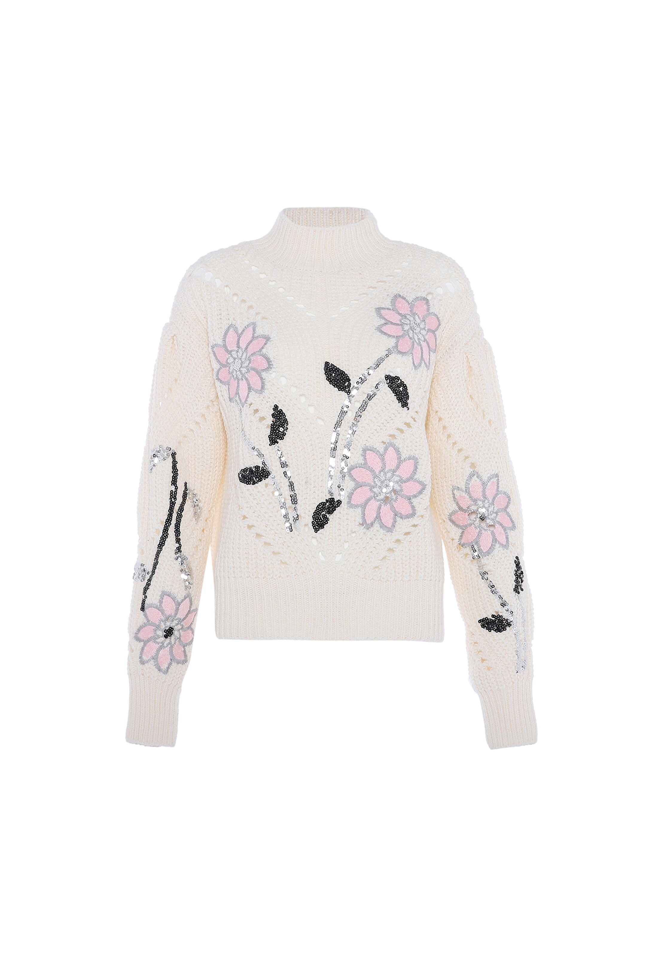 faina Свитер в Белый: спереди