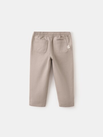 MANGO KIDS Normalny krój Spodnie 'MOLA' w kolorze brązowy