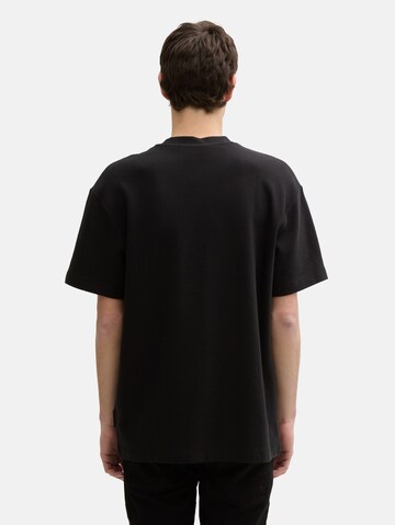 TOM TAILOR DENIM T-Shirt in Schwarz