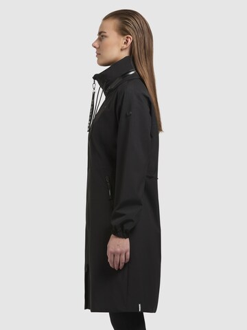 khujo Mantel 'Erthe' in Schwarz