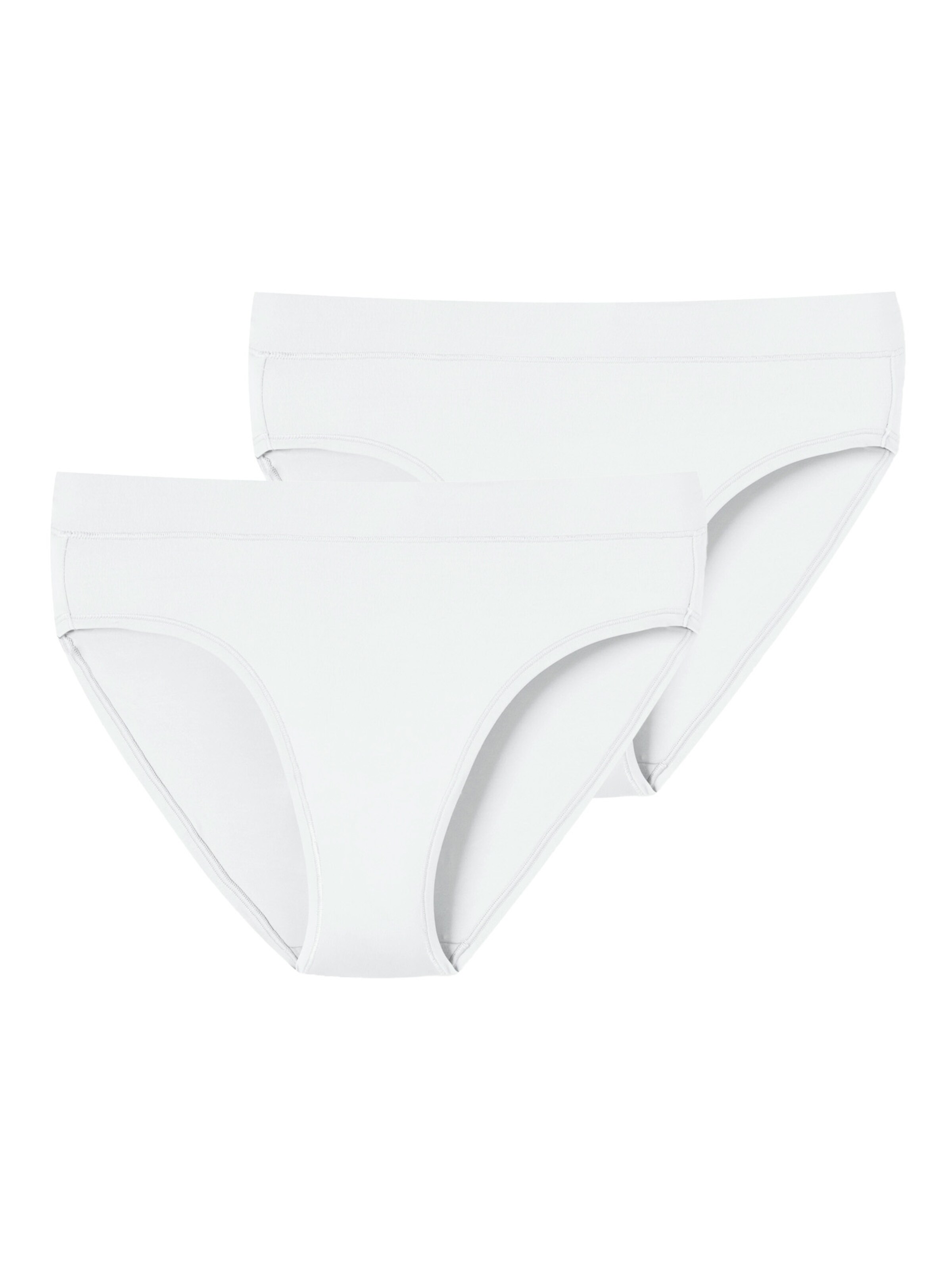 SCHIESSER Rioslip ' Unique Micro ' in Weiß: Vorderseite