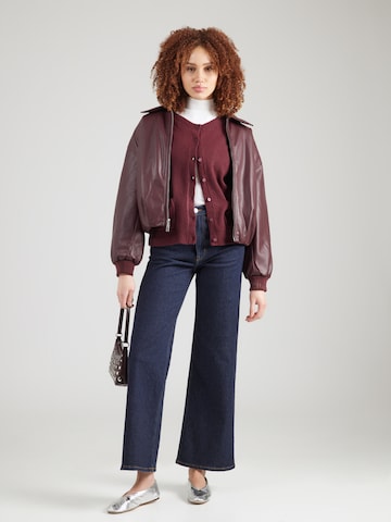 HOLLISTER Kardigán - piros