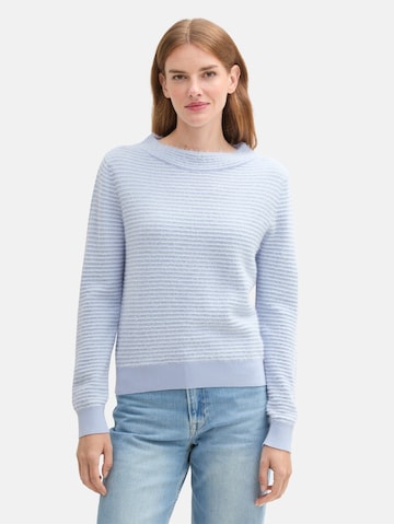 Pullover di TOM TAILOR in blu: frontale