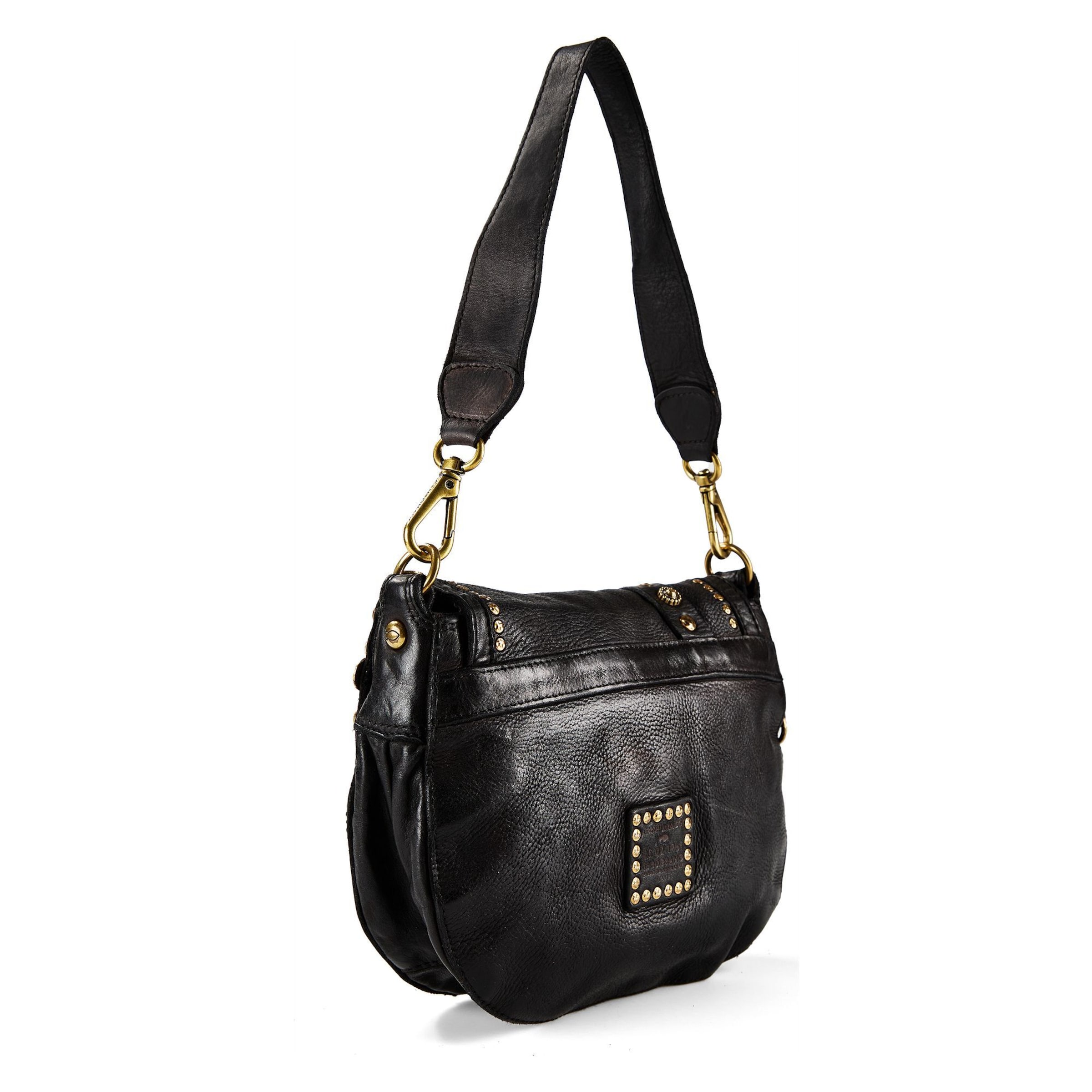 Borsa a spalla 'Gioachina' di Campomaggi in nero