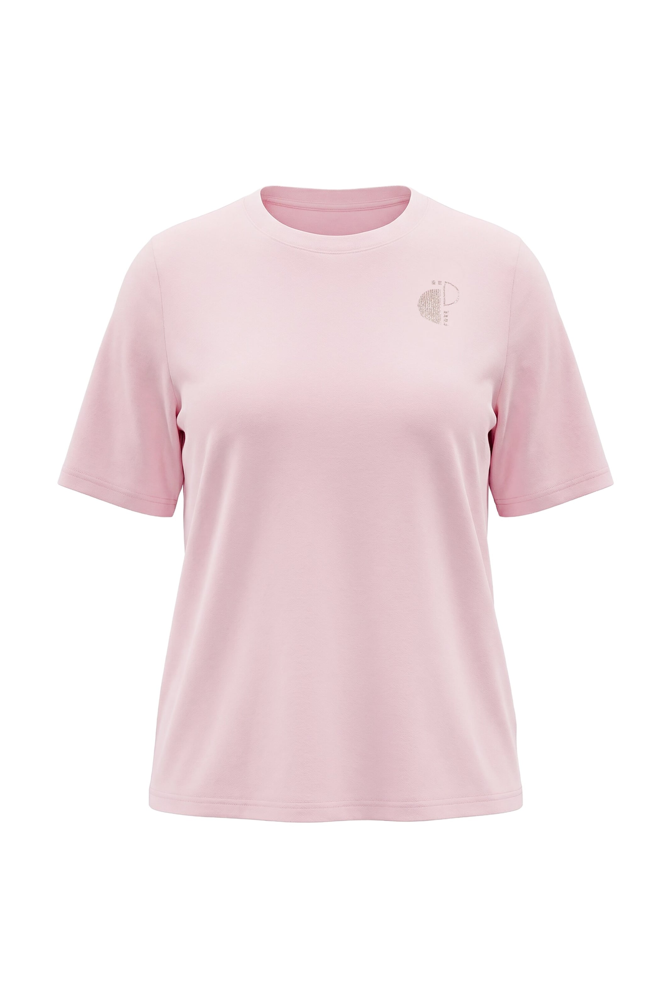 Ulla Popken Shirt in Pink: Vorderseite
