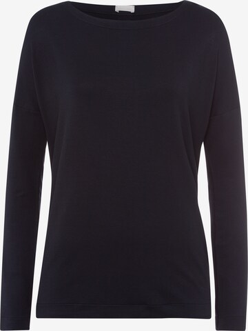 Hanro Sweatshirt 'Balance' in Zwart: voorkant