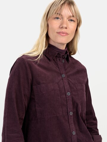 CAMEL ACTIVE Cordkleid aus reiner Baumwolle in Rot