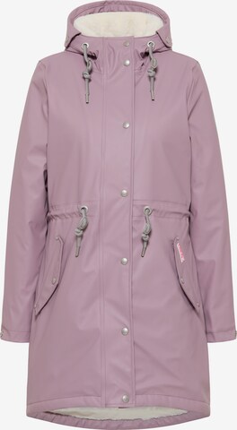 MYMO Between-Seasons Parka in Purple: front