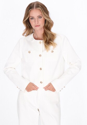 DreiMaster Vintage - Blazer em branco: frente
