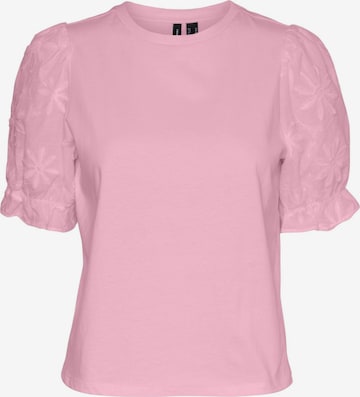 T-shirt VERO MODA en rose : devant