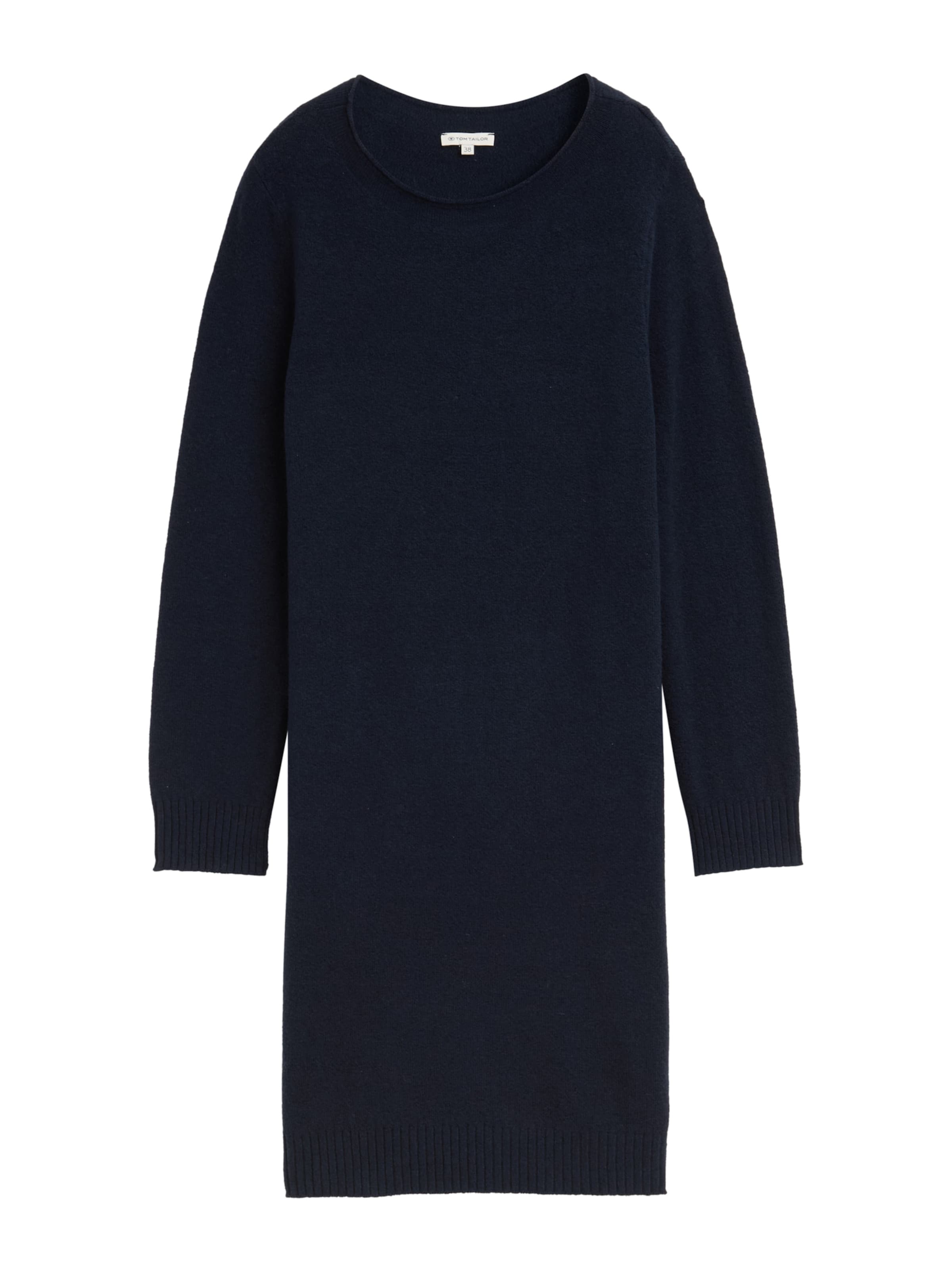 TOM TAILOR Sukienka z dzianiny w kolorze ciemny niebieskim, Podgląd produktu