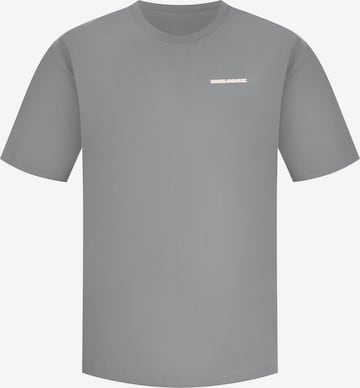 Smilodox Shirt 'Adrian' in Grijs: voorkant