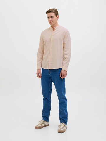 JJ Rebel Comfort fit Overhemd 'JREBMOSS' in Oranje