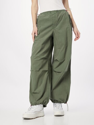 Loosefit Pantalon River Island en vert : devant