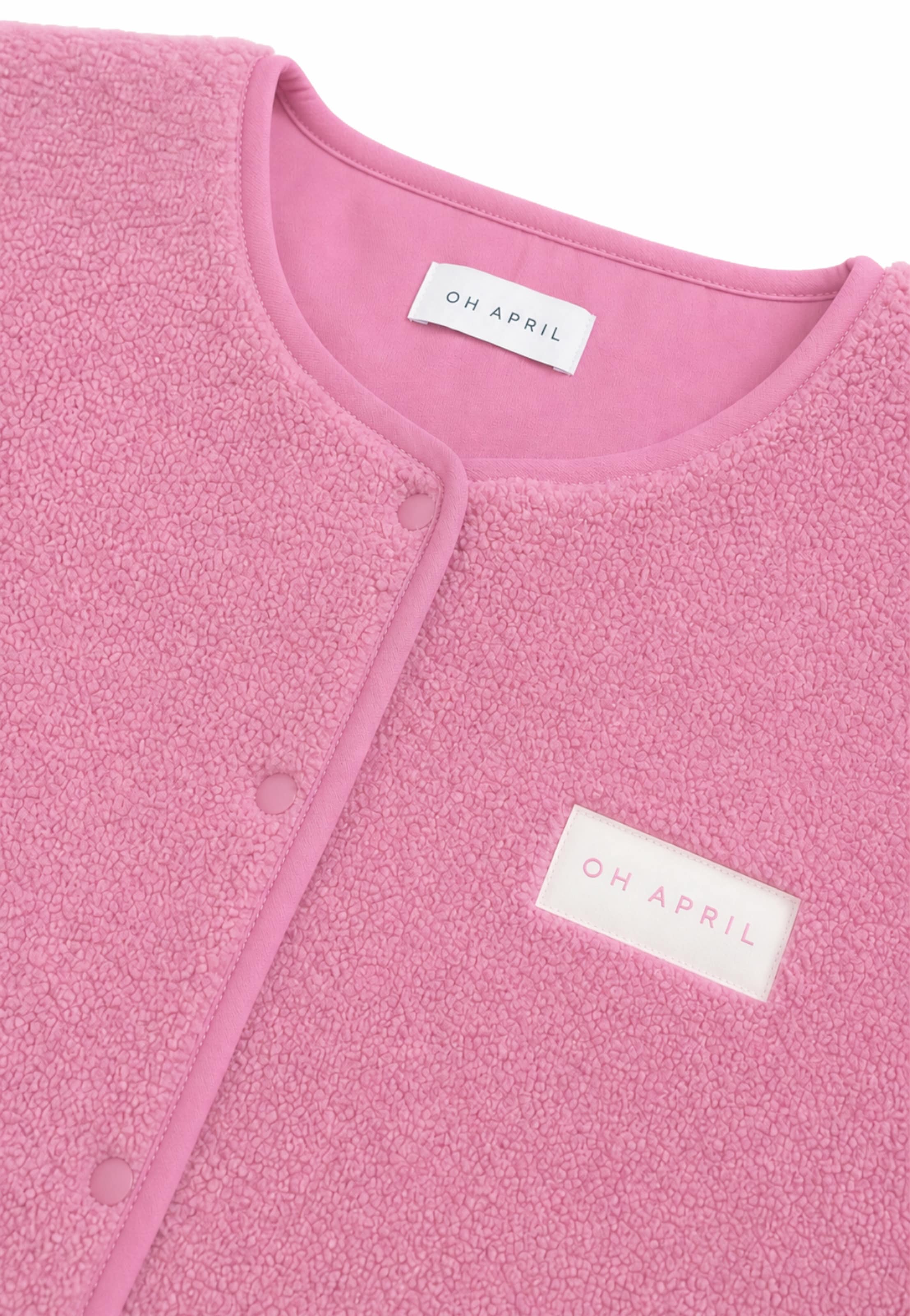OH APRIL - Colete 'Magnolia' em rosa