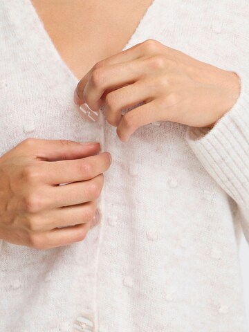 Fransa Cardigan 'Frelise Car 1' i hvid