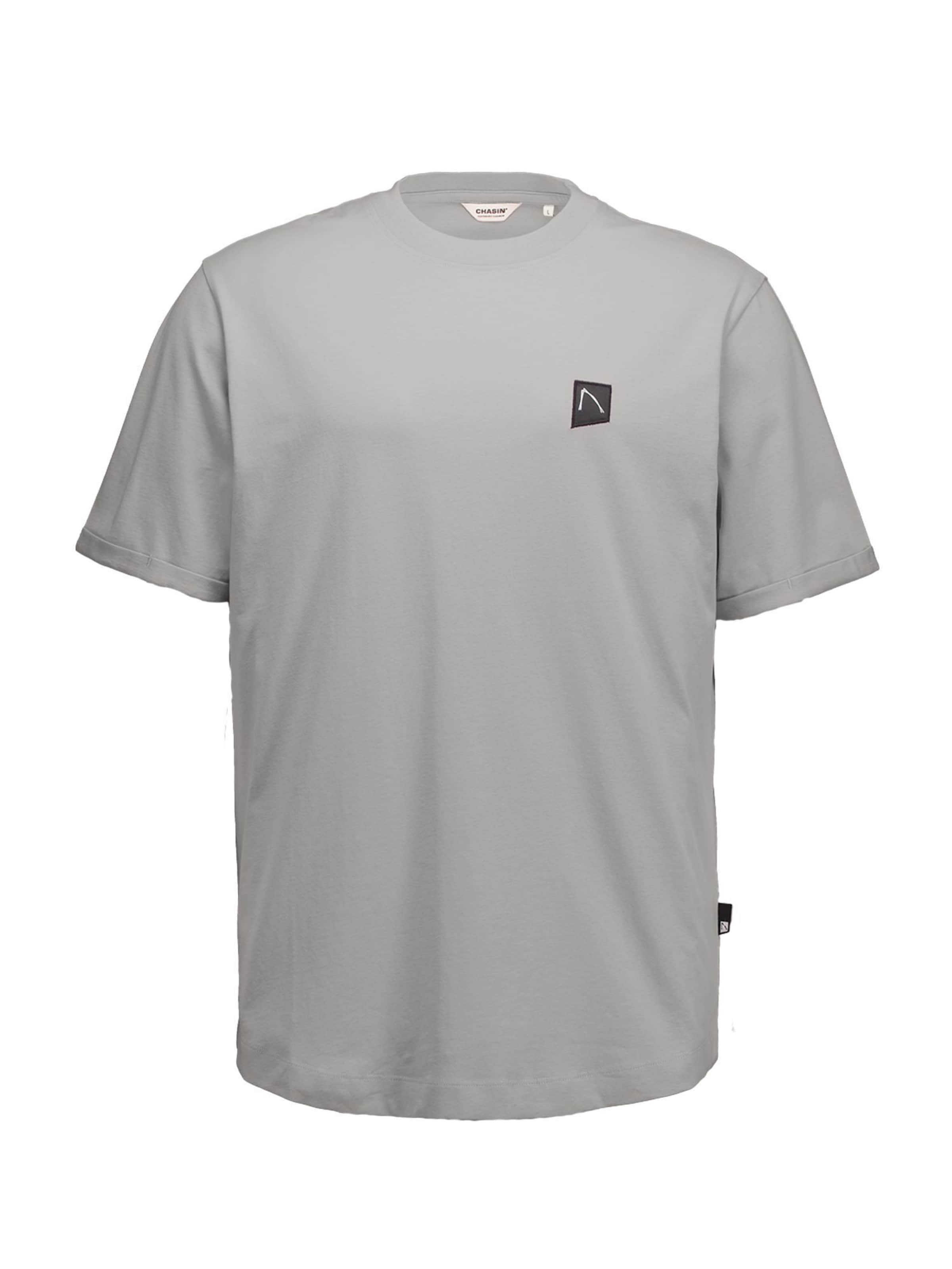 CHASIN' Shirt 'Bro' in de kleur Lichtgrijs, Productweergave