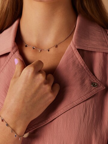 Lucardi Ketting in Zilver: voorkant
