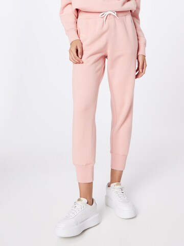 Polo Ralph Lauren Tapered Trousers in Pink: front