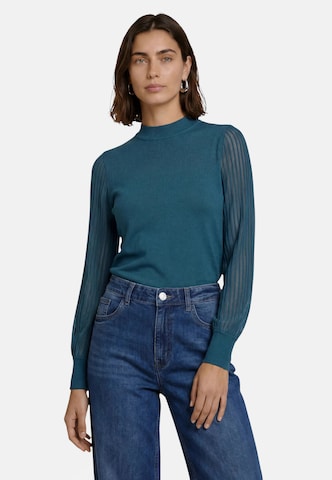 zero Pullover in Blau: Vorderseite