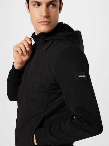 Calvin Klein Sweatjacke in Schwarz